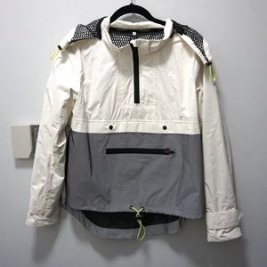 Rebecca Minkoff Reflective Anorak Windbreaker Zip Jacket Womens Small NWT